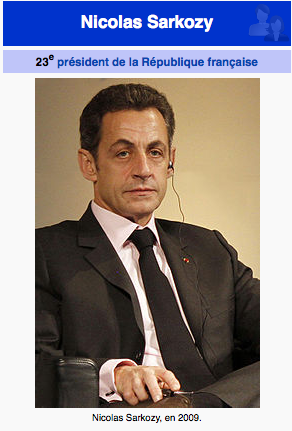WikipediaSarkozy