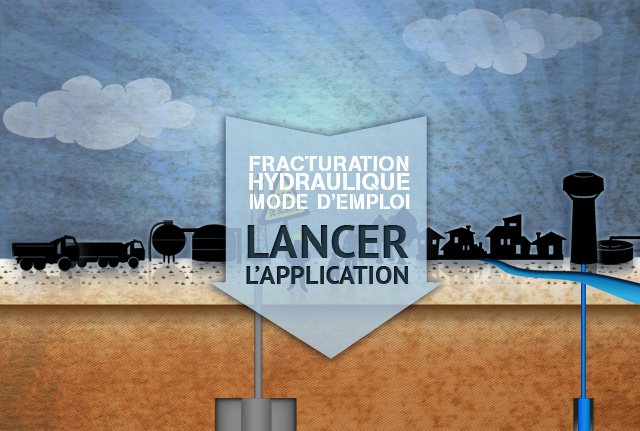 Application fracturation hydraulique