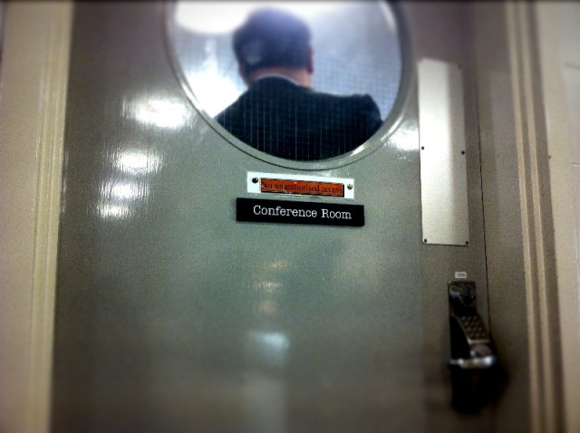 Assange Audition: conference room