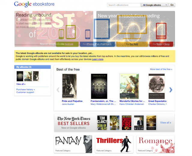 google editions