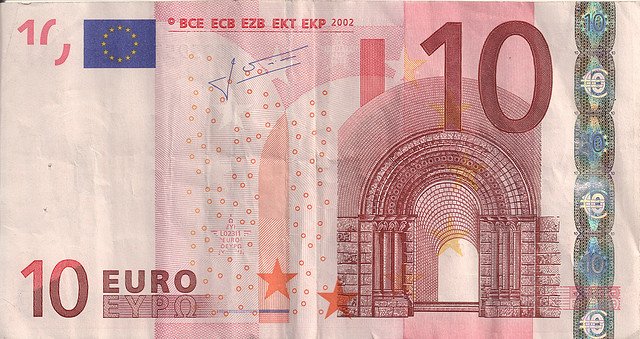 Billet de dix euros 640x