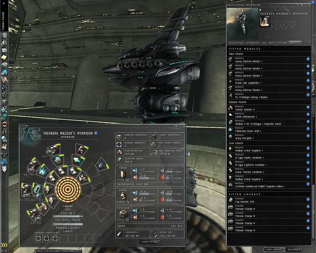 Capture d'écran Eve Online