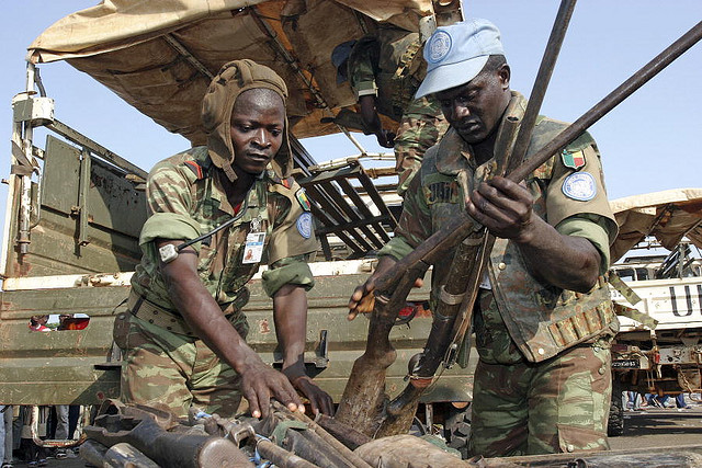 UN Peacekeepers Disarm Militia Groups