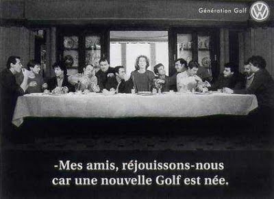 La Cène Golf Volkswagen