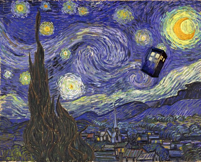 tardis-nuit-etoile-van-gogh-parodie-doctor-who