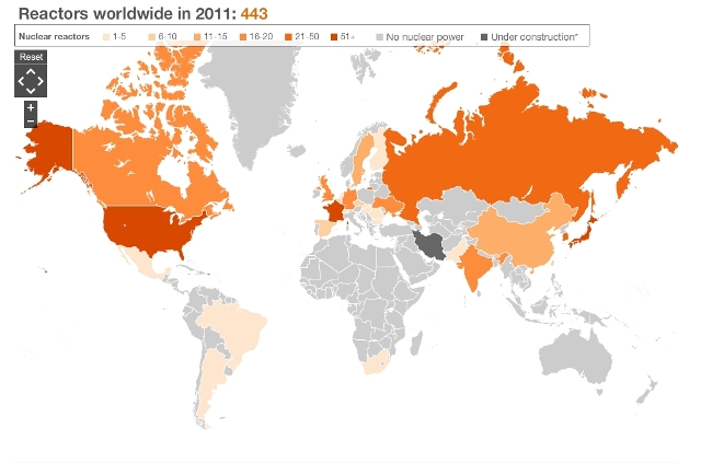 L'énergie nucléaire en 2011