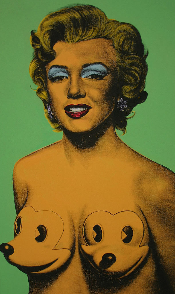 Marilyn Mickey par Ron English