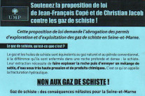 En Seine-et-Marne, Copé et Jacob surfent sur “leur” loi contre les gaz de schiste